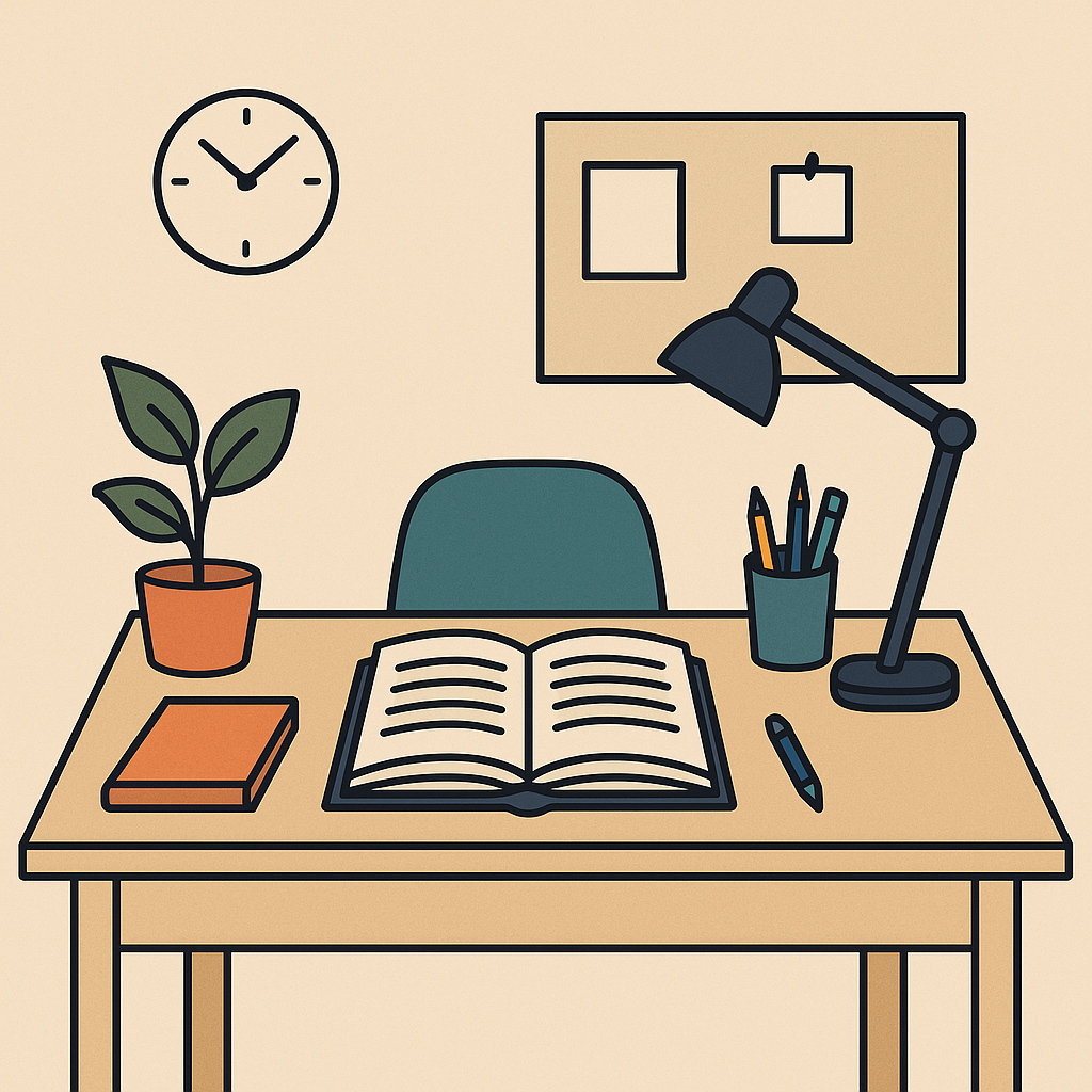 공부 환경 조성 관련 사진