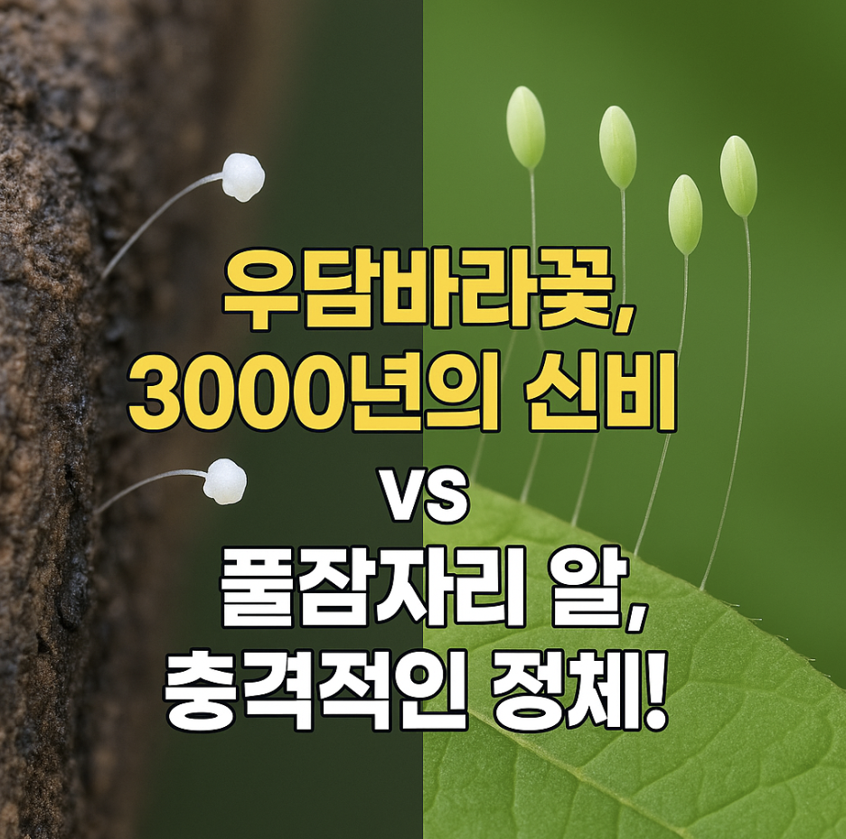 우담바라꽃, 3000년의 신비 vs 풀잠자리 알, 충격적인 정체!