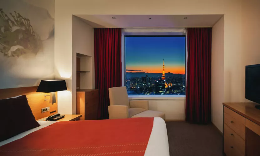 파크호텔 도쿄 퀸 도쿄타워 사이드 객실
