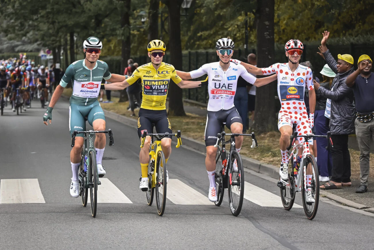 Tour De France 2023 스테이지 21 이후 일반 분류 순위