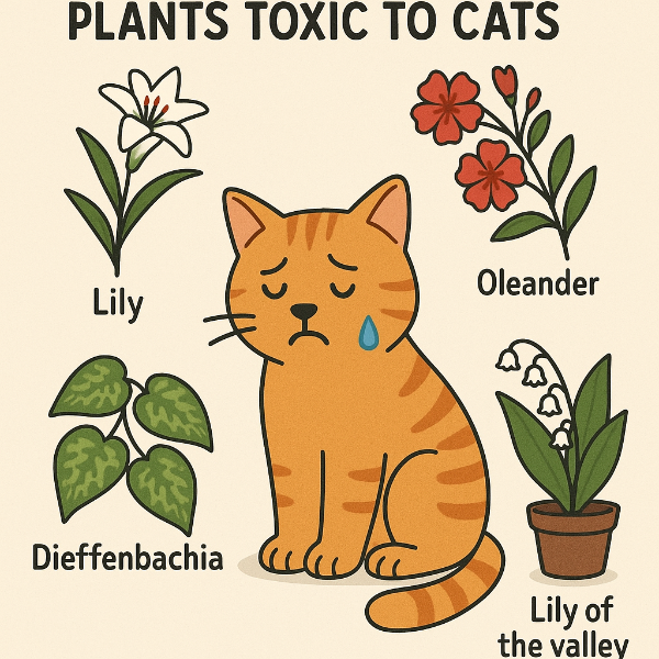 고양이에게 해로운 식물들