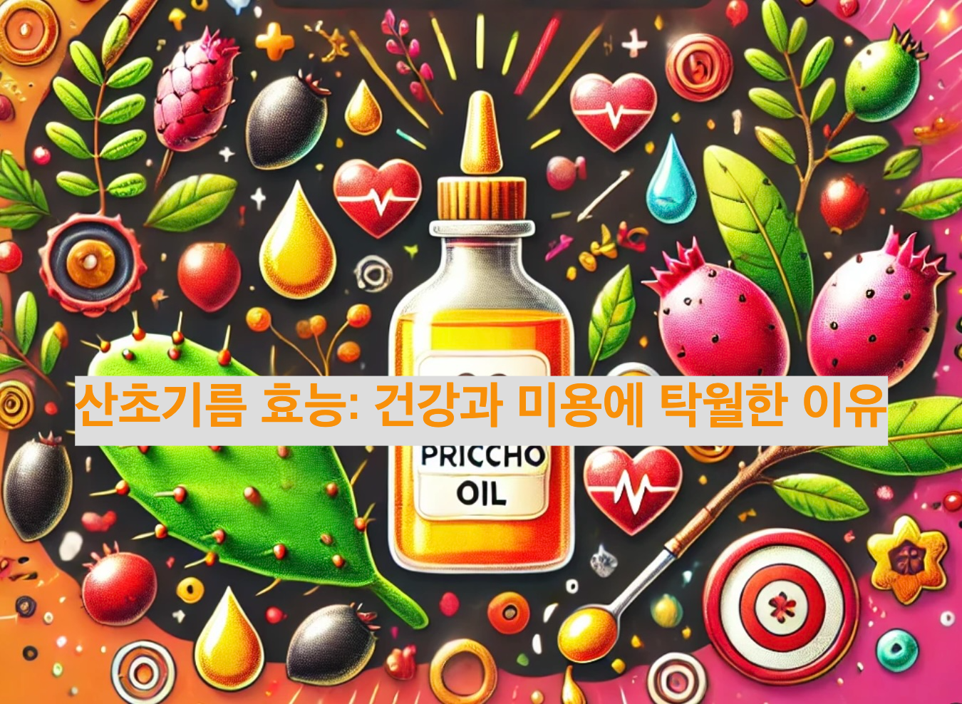 산초기름 효능: 건강과 미용에 탁월한 이유
