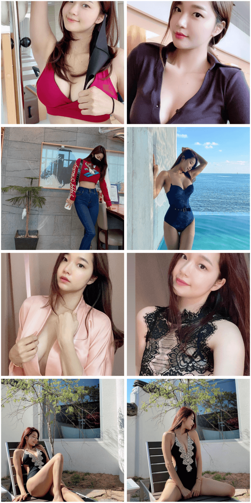 오또맘 인스타 사진 화보 모습