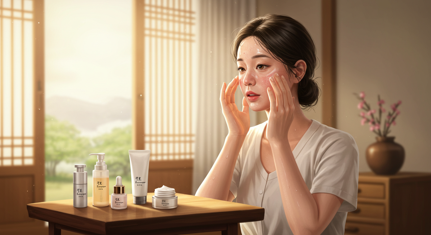 여드름 원인, 피부 열감