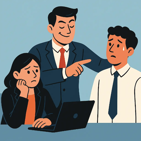 직장 내 나르시시스트의 조종 기술: 가스라이팅과 인정욕구의 심리학