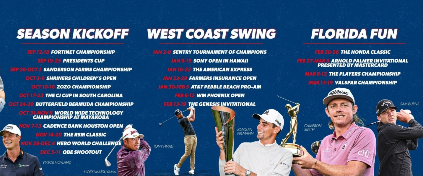 PGA 투어 2022-2023 Schedule(1) 이미지ⓒPGA TOUR