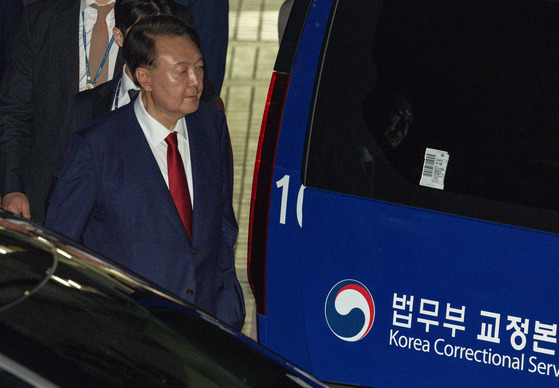 윤석열 서울구치소 수감