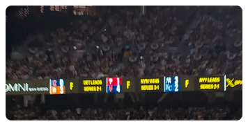 월드시리즈 3차전 결과 및 하이라이트, 4차전 중계