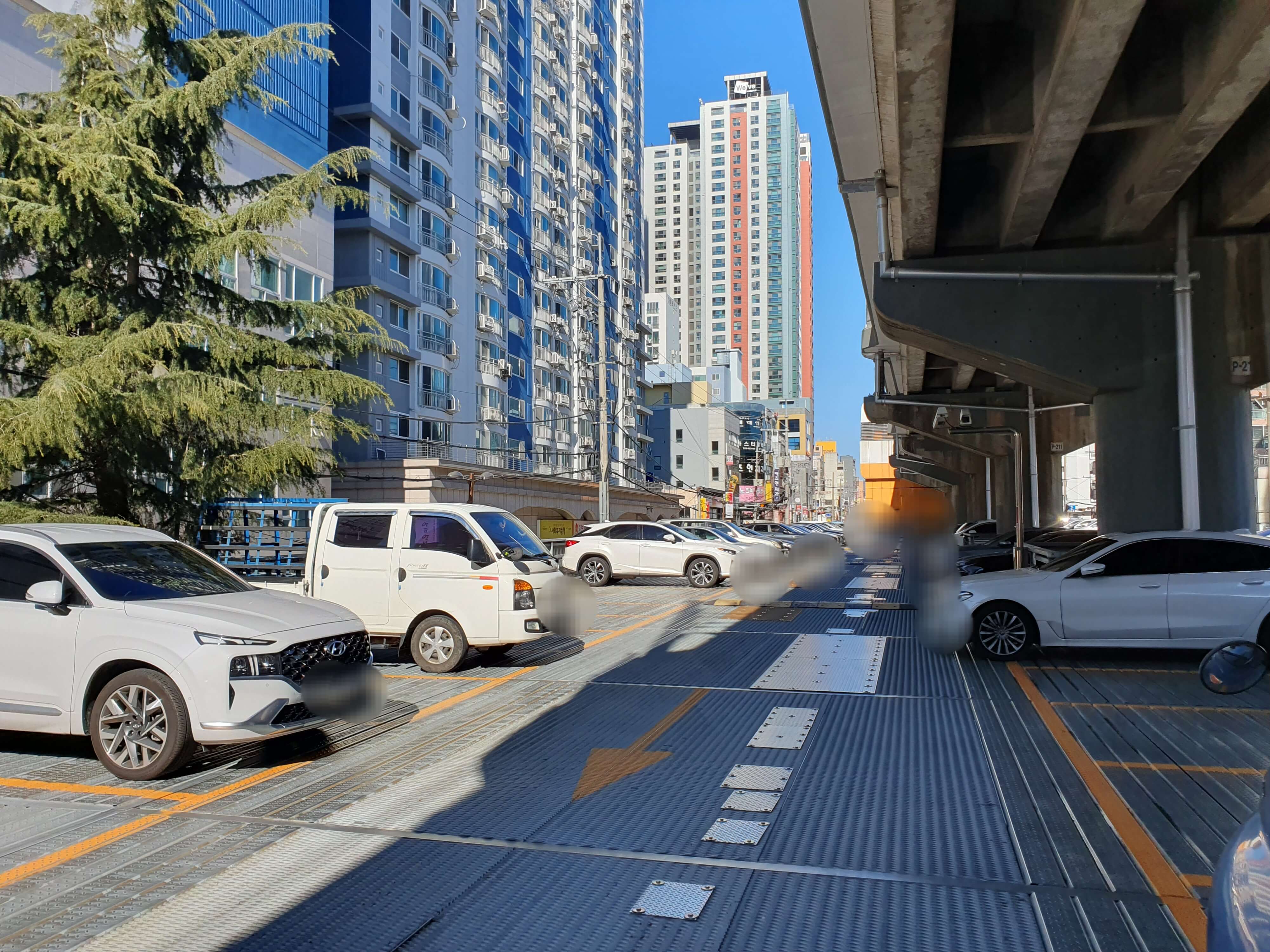 구서역 공영주차장 2층