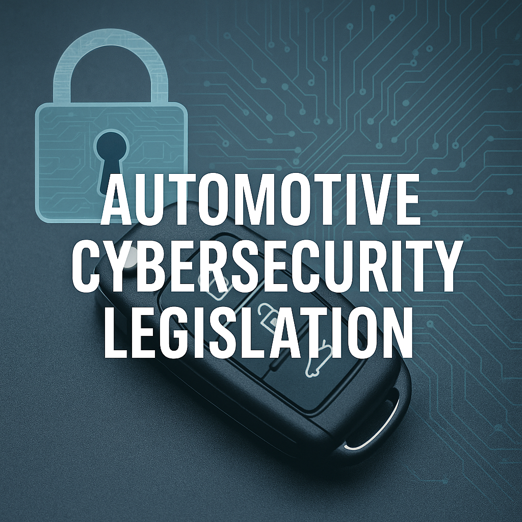 자동차 사이버 보안 법제화 현황