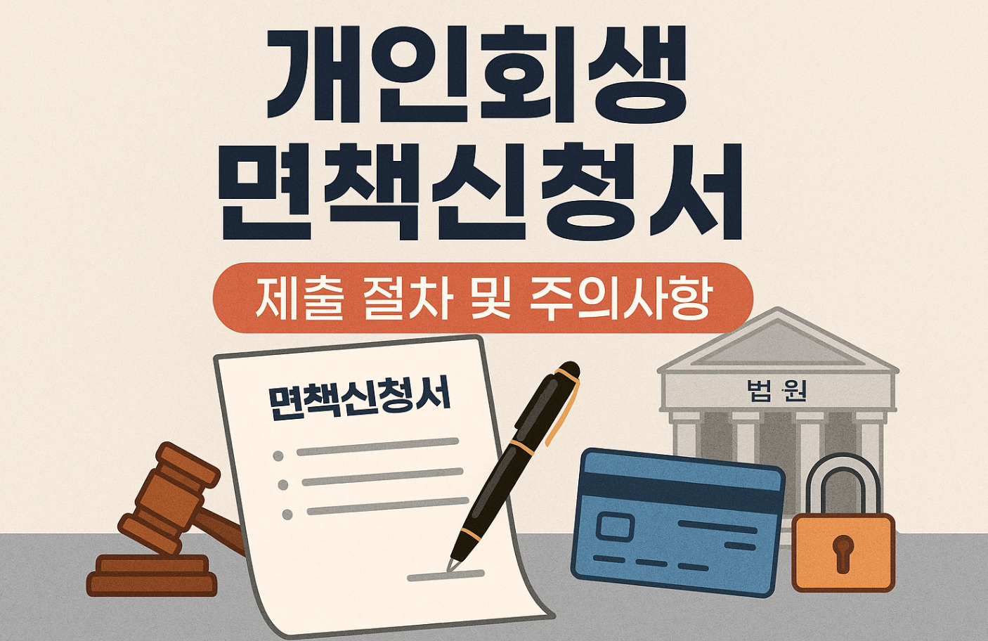 개인회생 면책신청서: 절차, 제출방법, 그리고 그 이후의 모든 것