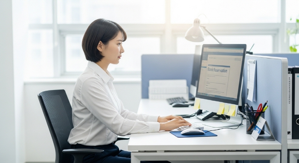 직장인 은행이용