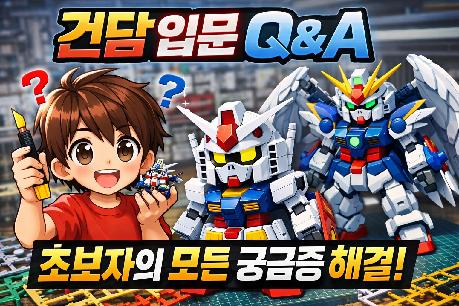 피규어 건담 입문 Q&amp;A