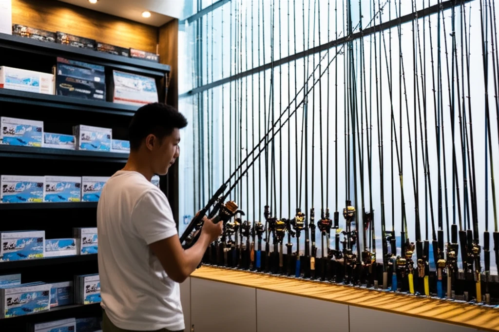 성공적인 배낚시를 위한 낚시대 선택