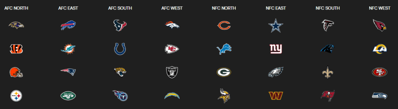 NFL-16개팀-상징-그림