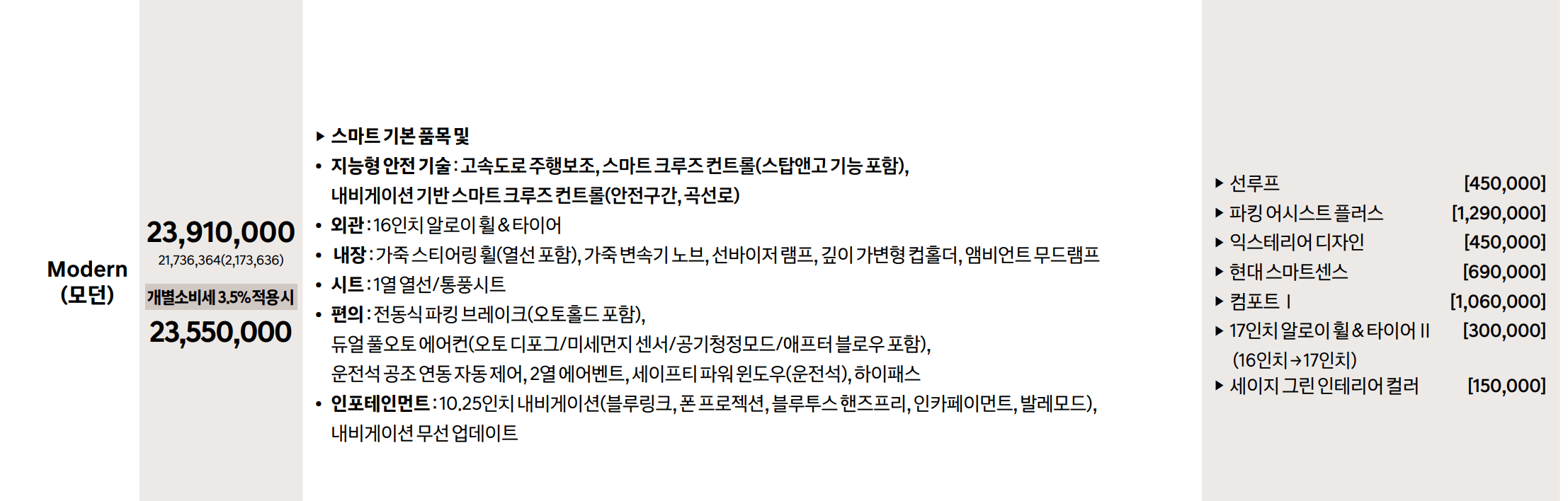 모던 23,550,000원