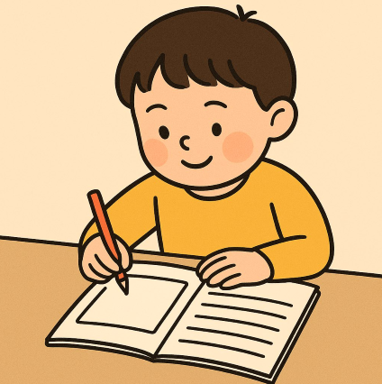 독서하는 아이