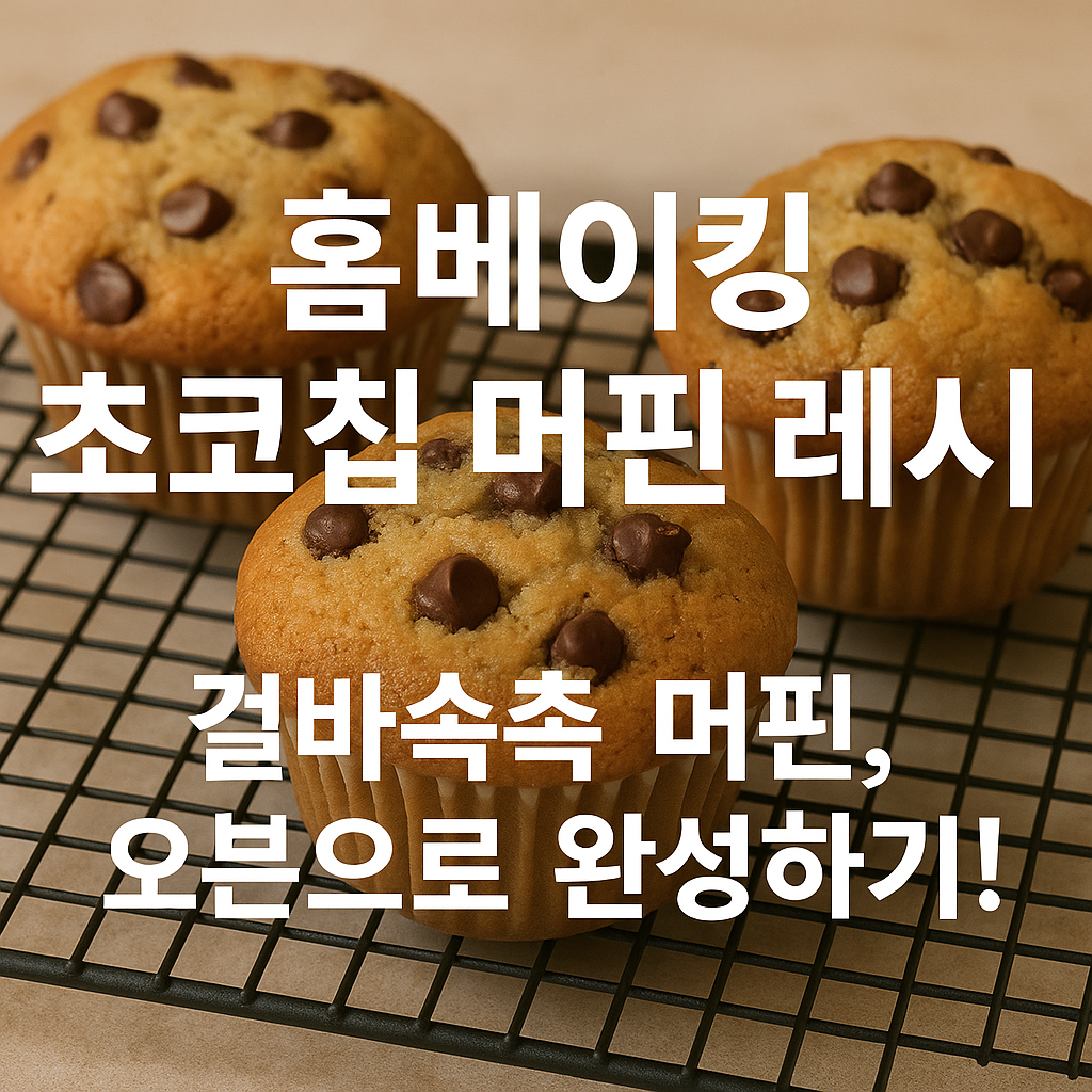 초코칩 머핀