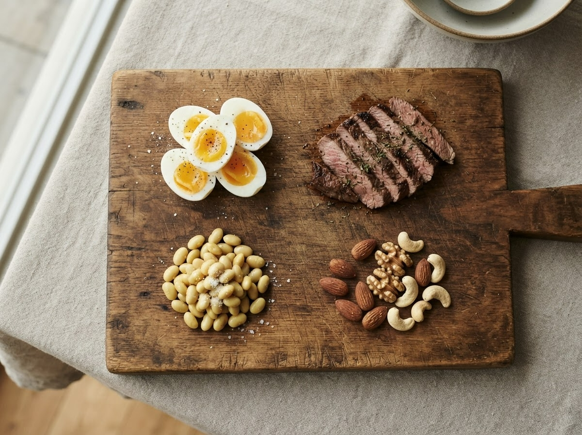 머리카락에 좋은 영양소 철분 아연 단백질 식품