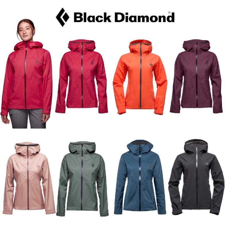 블랙다이아몬드 스톰라인 자켓 스트레치 레인쉘 여성 하드쉘