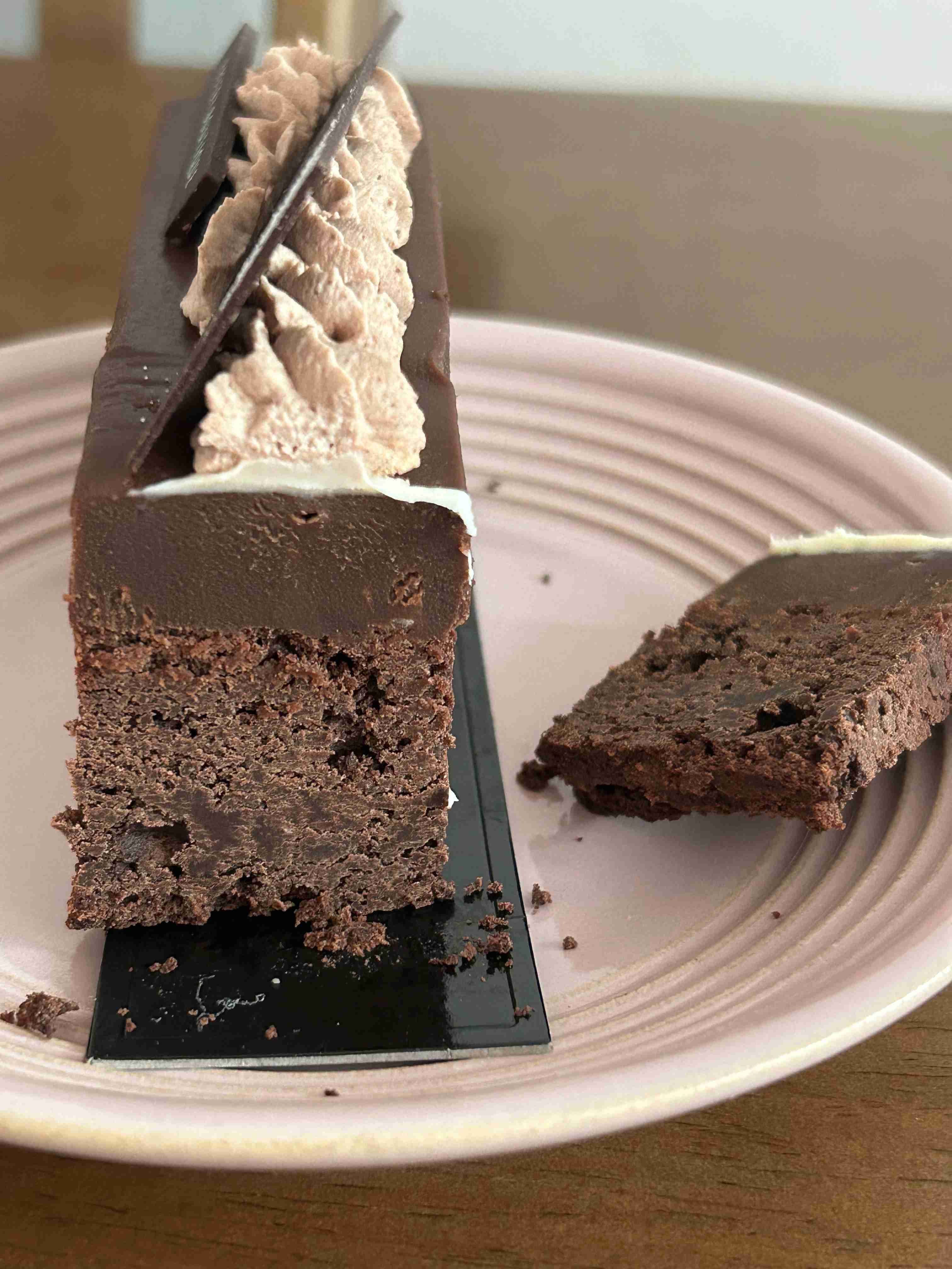 가나슈케이크 단면