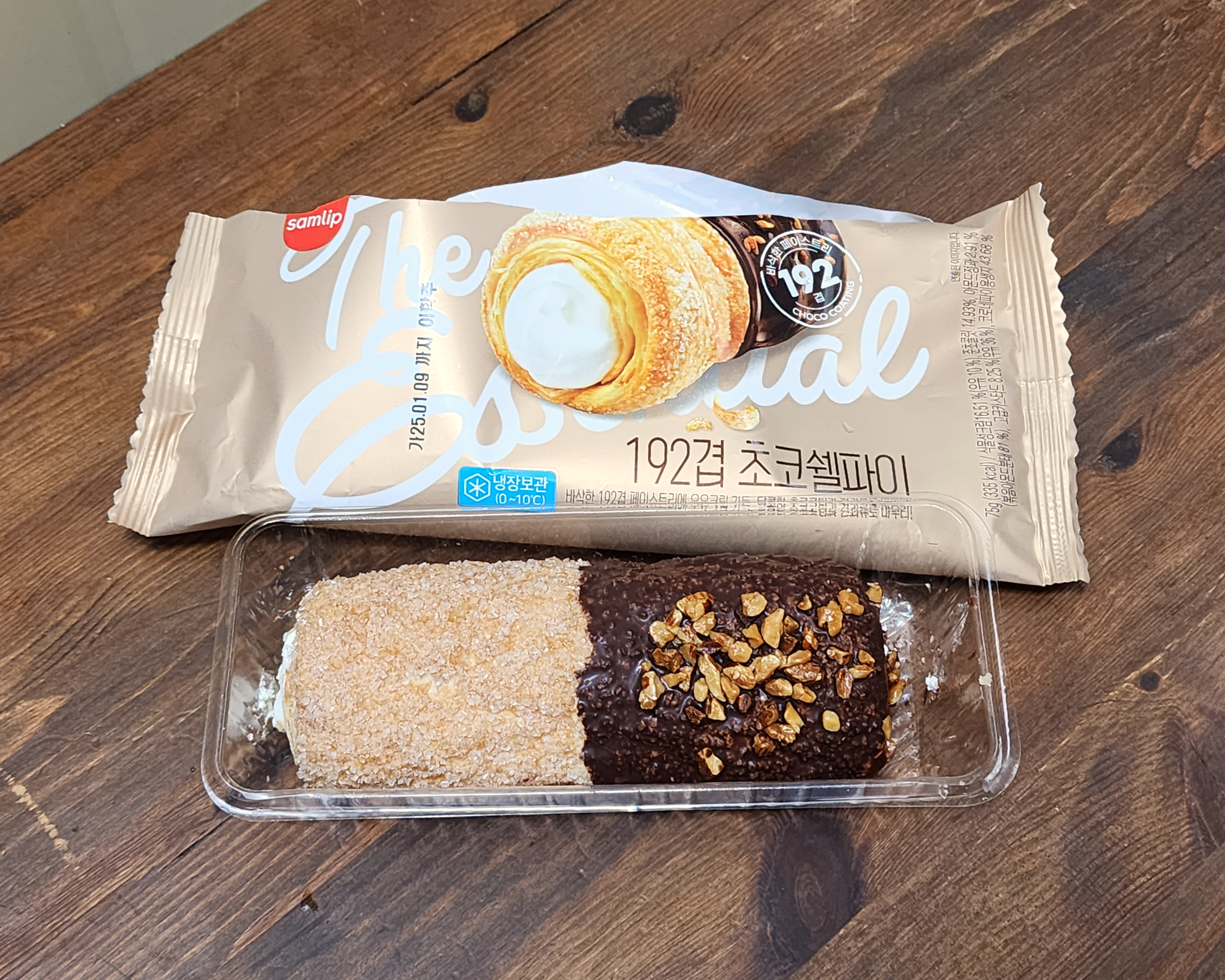 192겹초코쉘파이