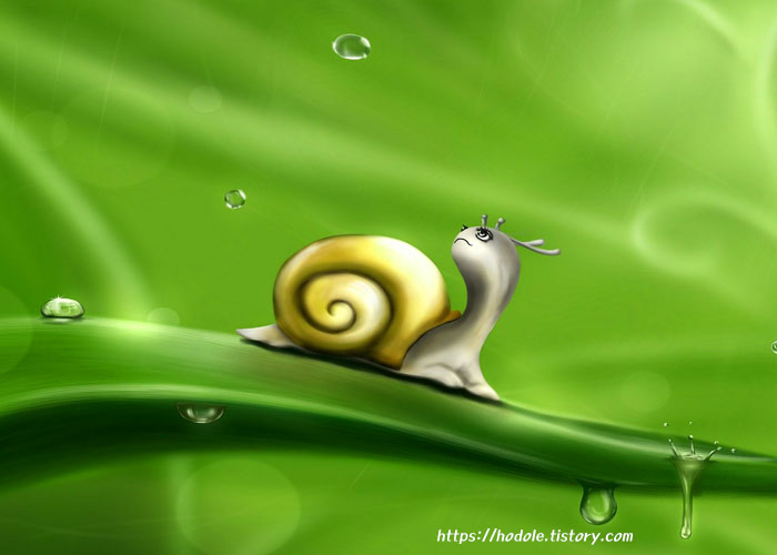 달팽이그림