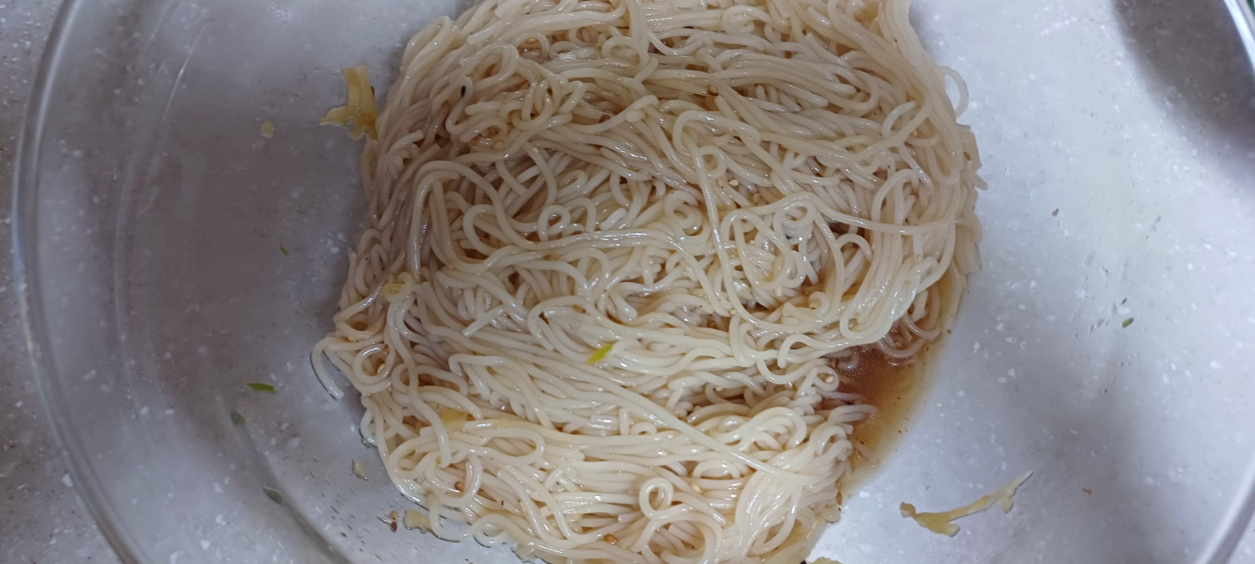 간장비빔국수