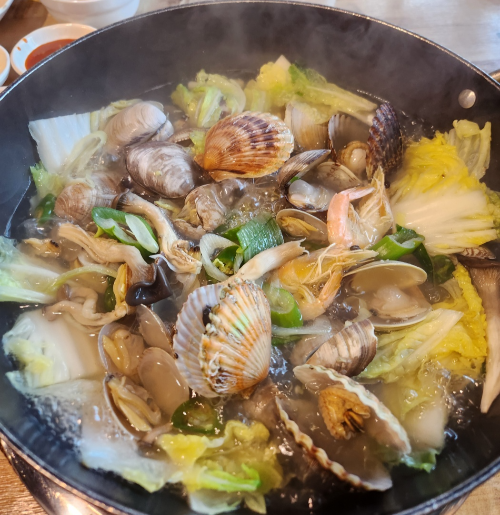 점심부터 소주 땡기는 맛-미금 '택이네 조개전골'