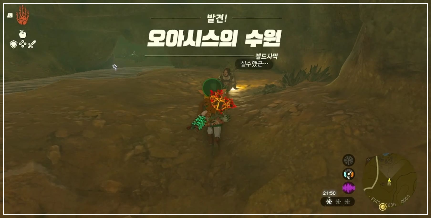 오아시스의 수원