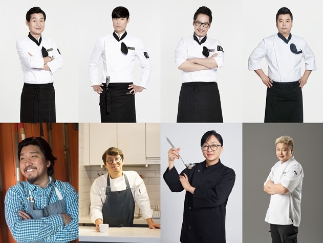 냉장고를 부탁해 시즌2 출연진 쉐프 이연복, 최현석, 김풍, 정호영, 에드워드리, 최강록, 이미영, 윤남노