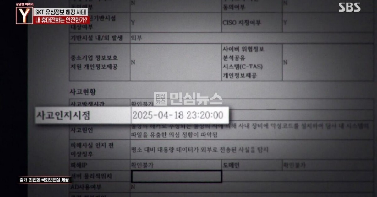 SKT 유심 해킹 사건 개요