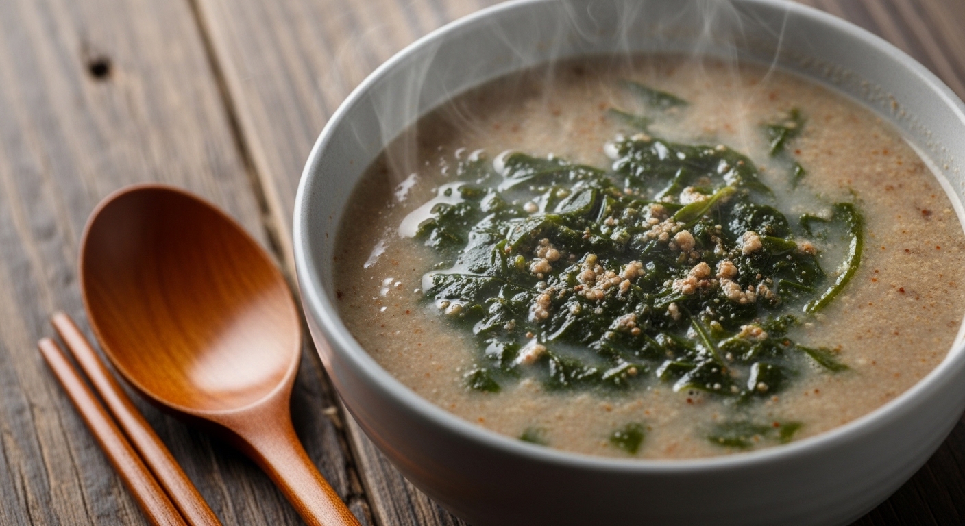 고기없이미역국맛있끓이는방법바지락레시피