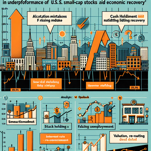 alt="미국 중소형주 펀드 성과 비교 차트, 경기 회복 국면 속 Thornburg 펀드 부진 원인과 향후 전망 분석 인포그래픽"