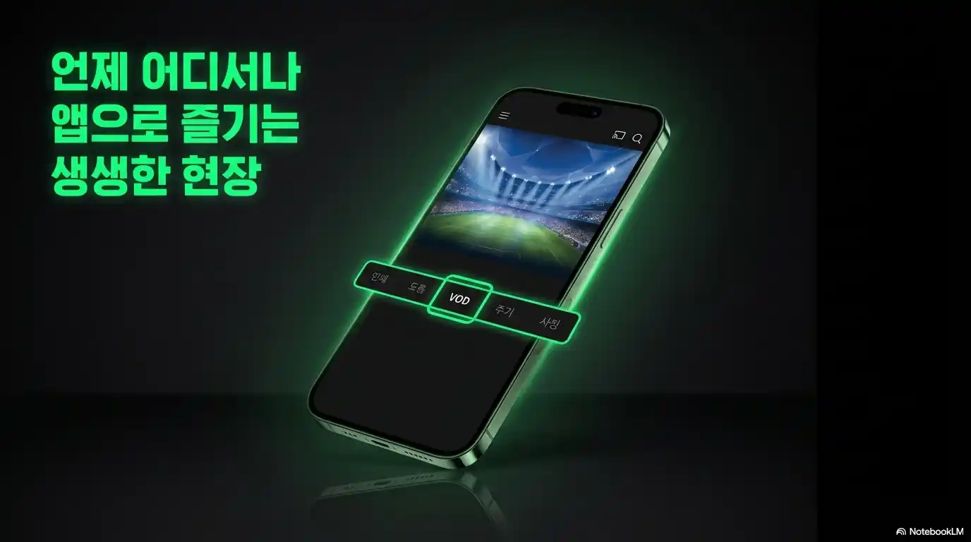 치지직 앱 2026 월드컵 다시보기 모바일 VOD 시청 방법