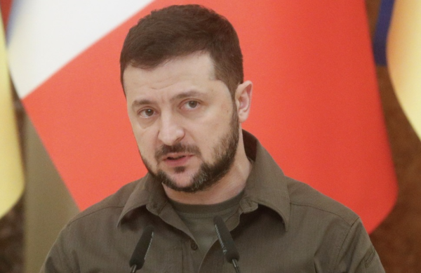 우크라이나 젤렌스키 대통령의 "우리는 승리합니다" 연설