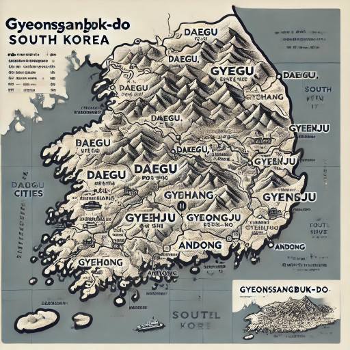 경북지도 보기