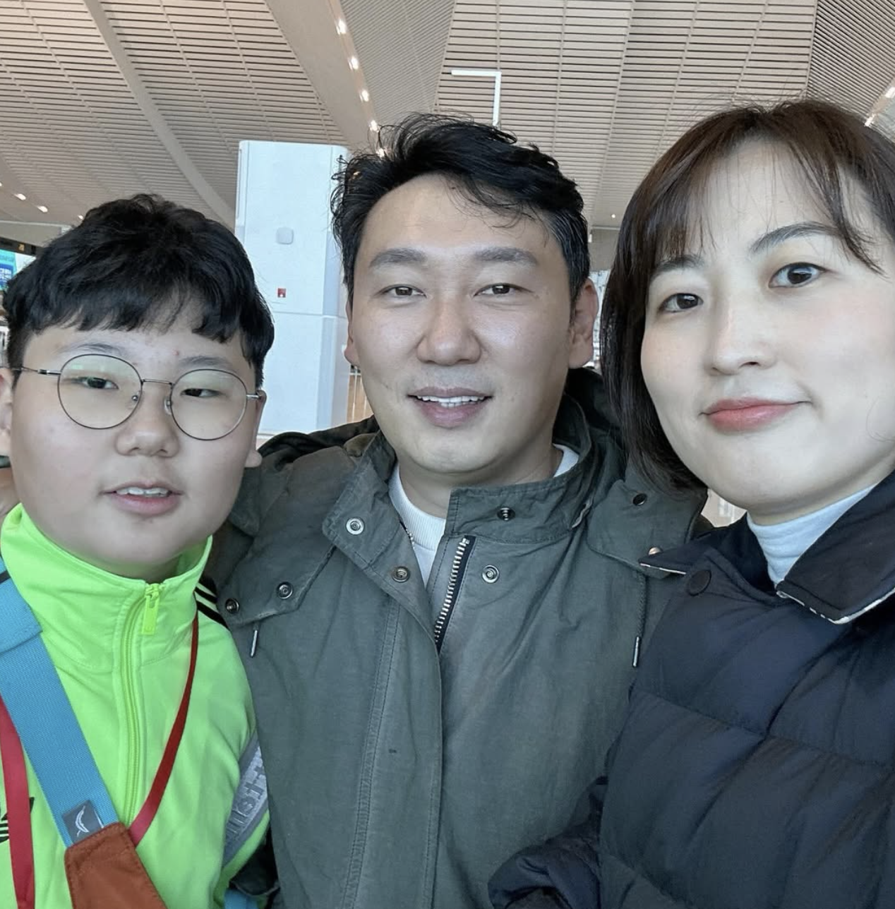 개그맨 이승윤 아내와 아들과 함께한 모습