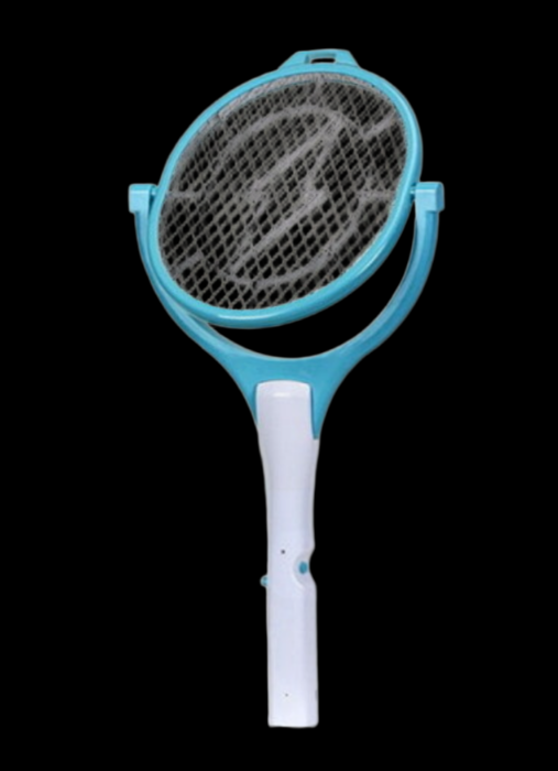 스윙모스킬 SM-8808 90도 회전 충전식 전기모기채 자동 유인 LED