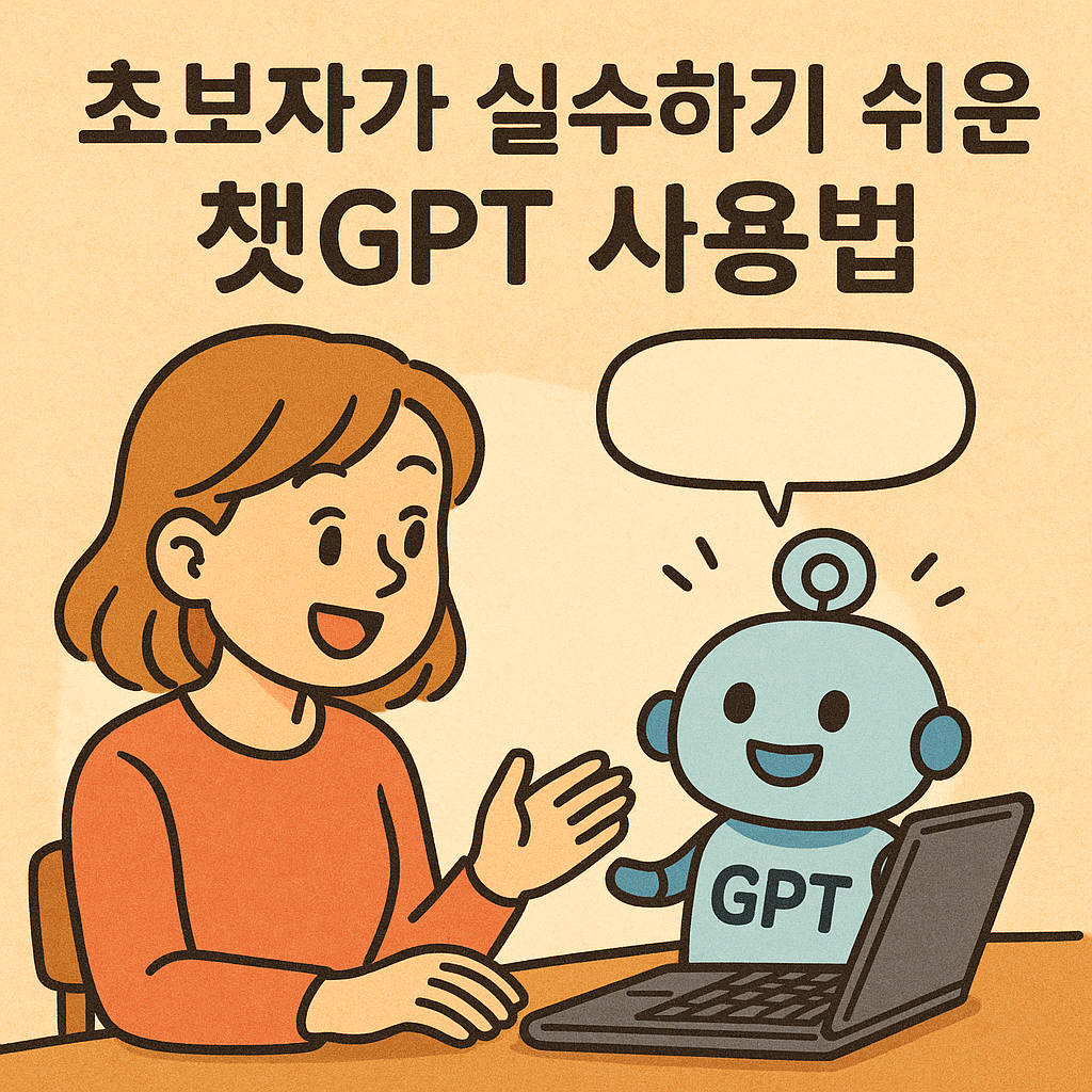실수하기 쉬운 챗GPT 사용법