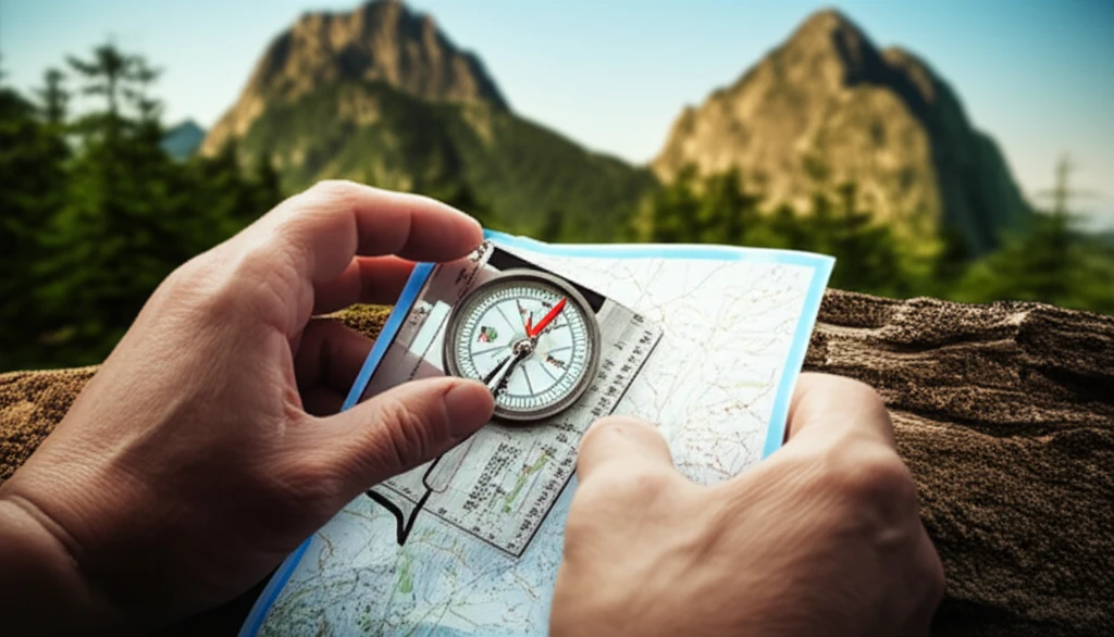 생존을 위한 나침반 사용법과 정밀한 ..