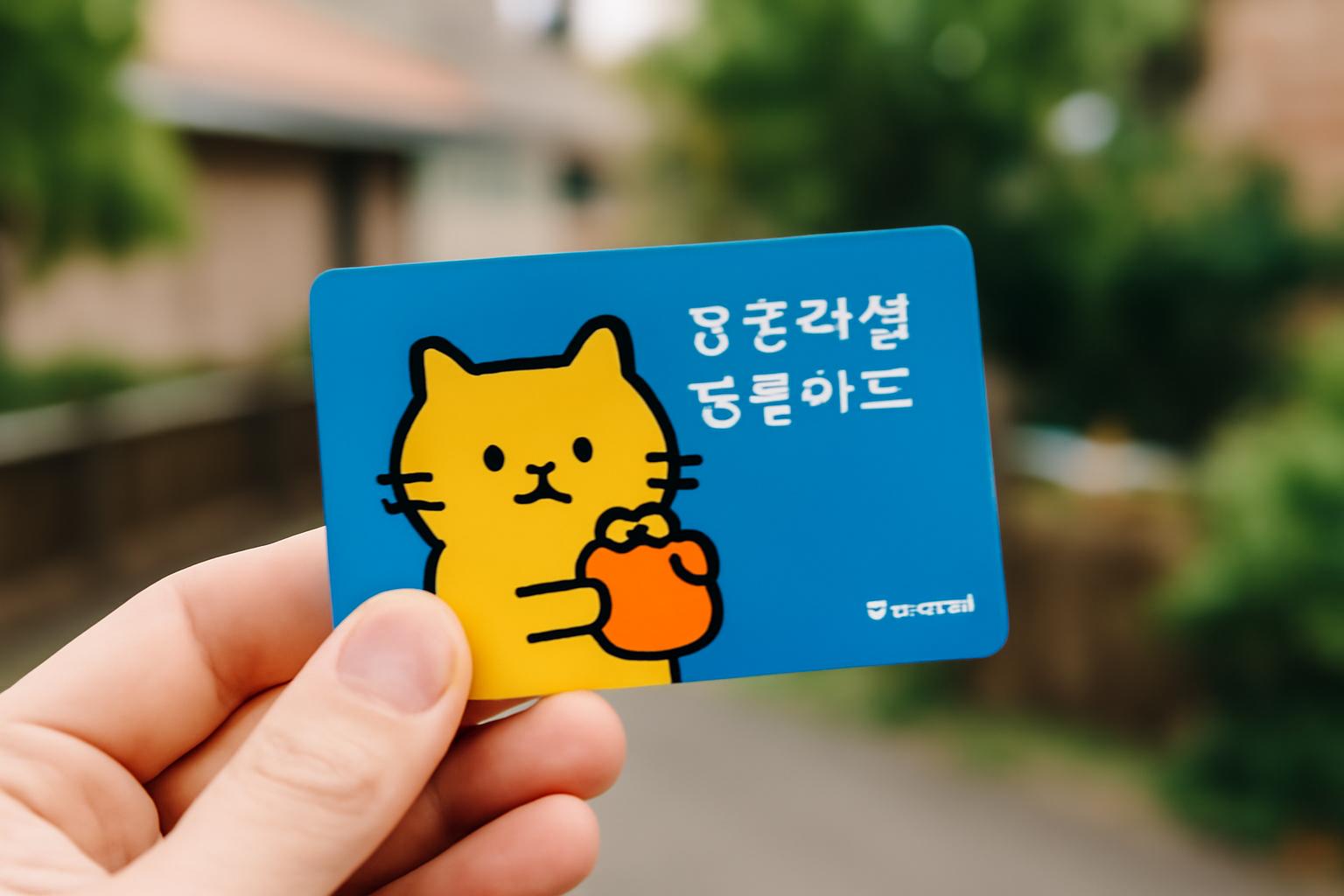 초등학생 용돈카드 티머니