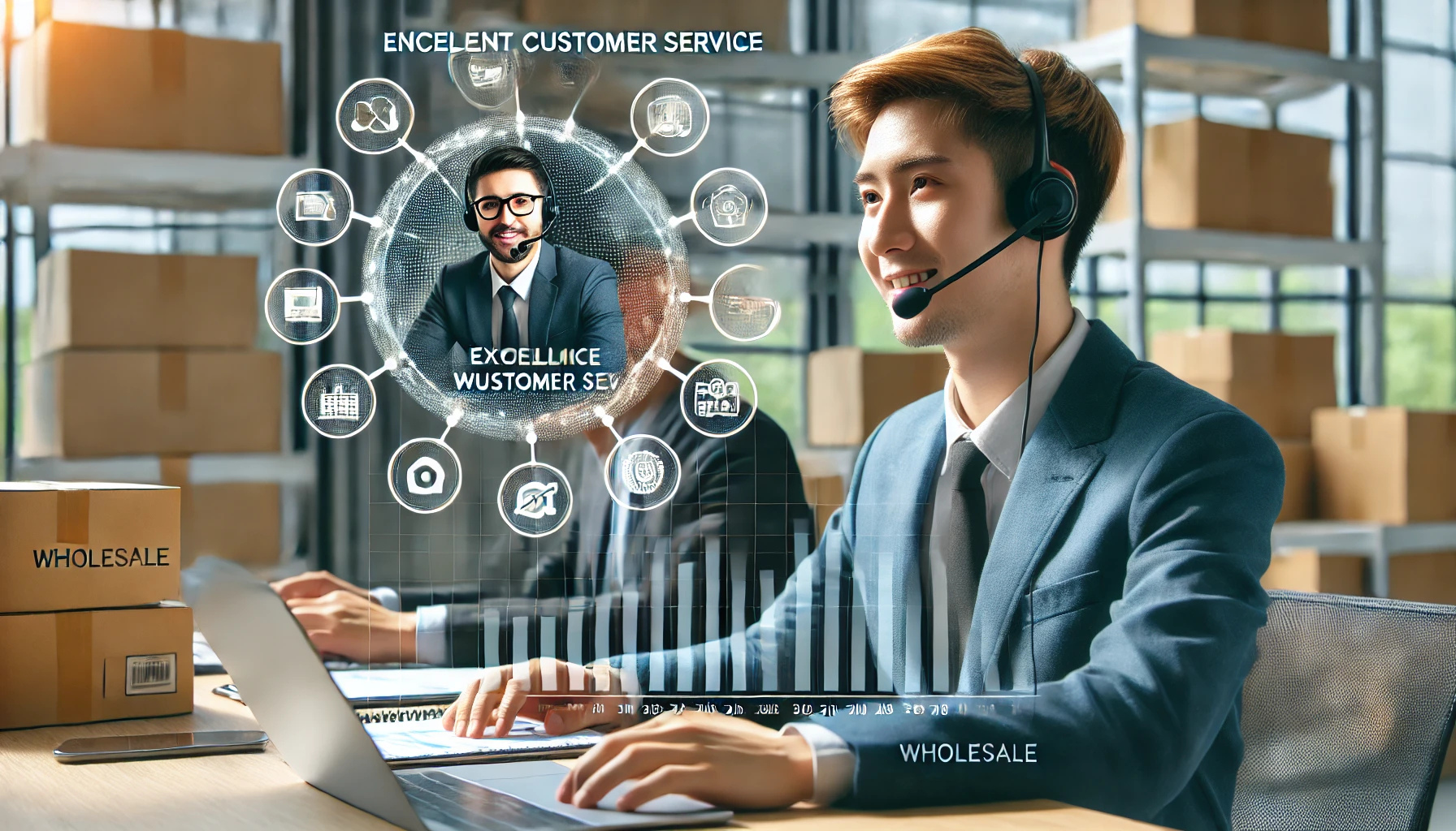 고객 서비스 지원