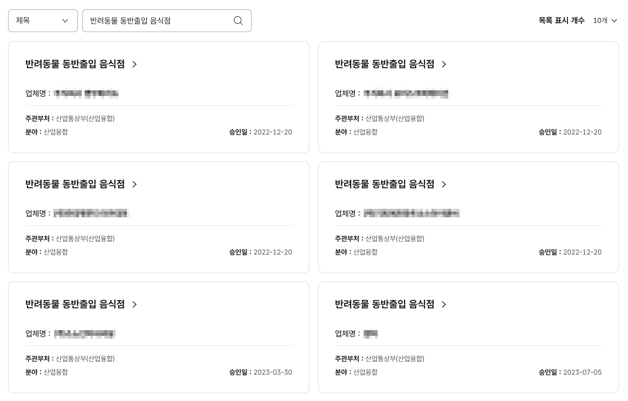 반려동물 동반 식당 규제샌드박스 활용법