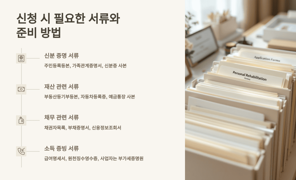 신청 시 필요한 서류와 준비 방법