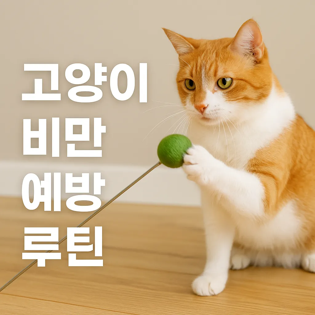 고양이 적정 체중 유지하는 법