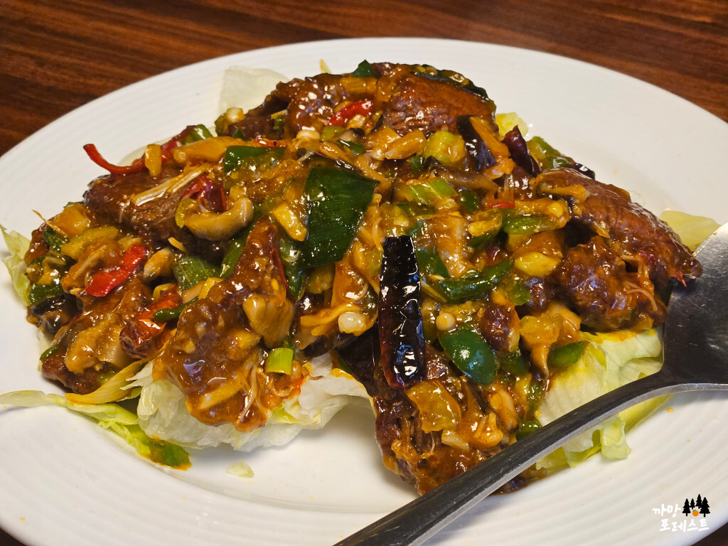 동탄 북광장 몽연 사천식 불고기 볶음