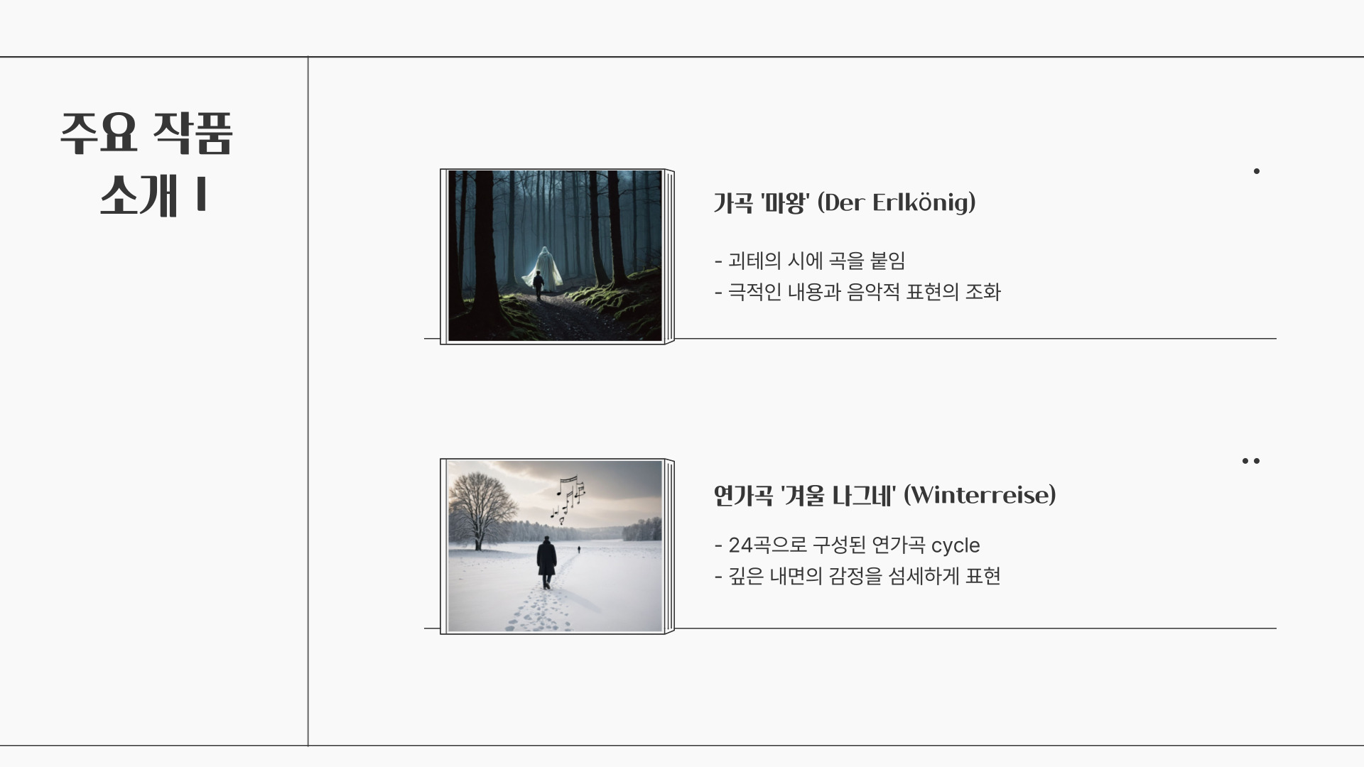 가곡의 왕, 슈베르트