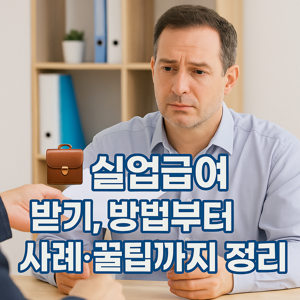 💼 실업급여 받기, 방법부터 사례·꿀팁까지 완전 정리 - 2025년 최신 실업급여 실전 가이드