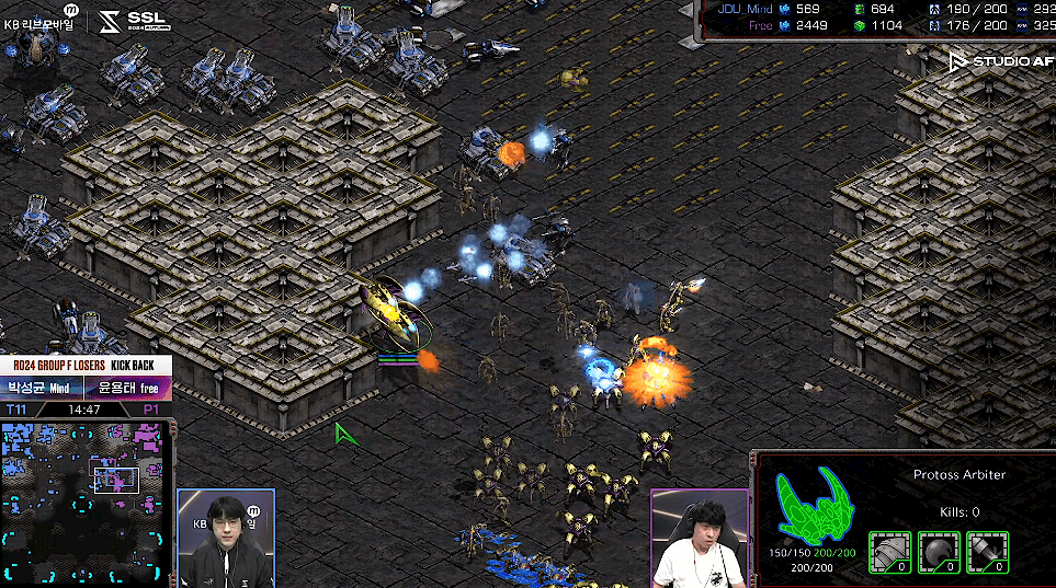 24강 F조 패자전 효율적인전투